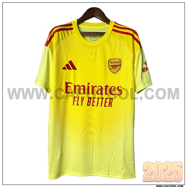 Camiseta de Portero FC Arsenal AMARILLO 2025 2026