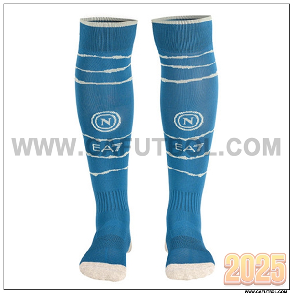 Calcetines de Futbol SSC Napoles Azul Edicion Partenope 2024/2025