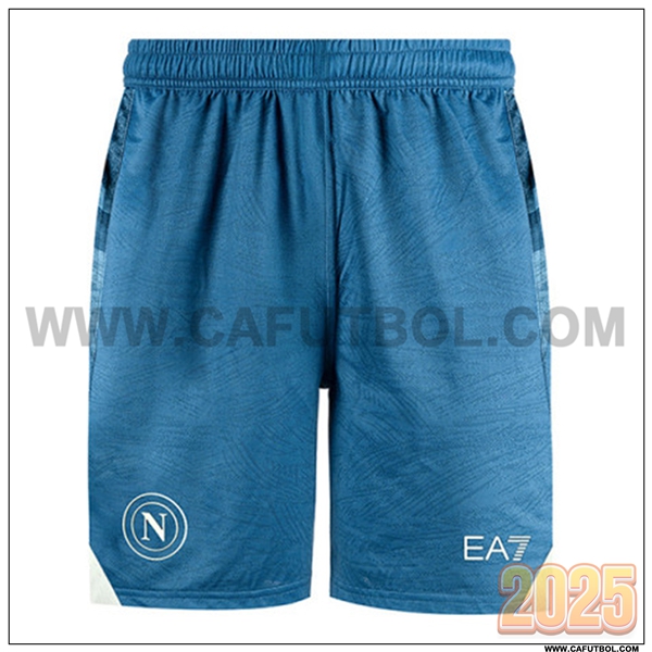 Pantalones de Futbol SSC Napoles Azul Edicion Partenope 2024/2025