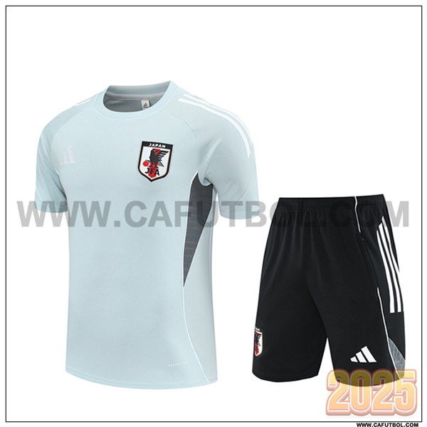 Camiseta Entrenamiento Japon Gris Claro 2025 2026