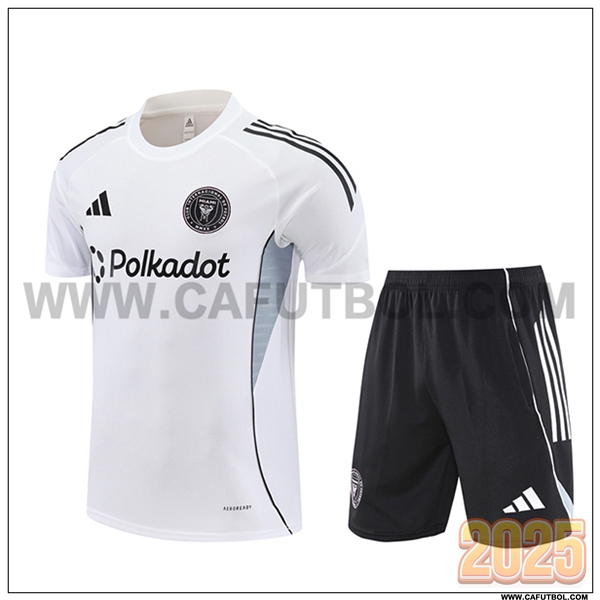 Camiseta Entrenamiento Inter Miami CF Blanco 2025 2026