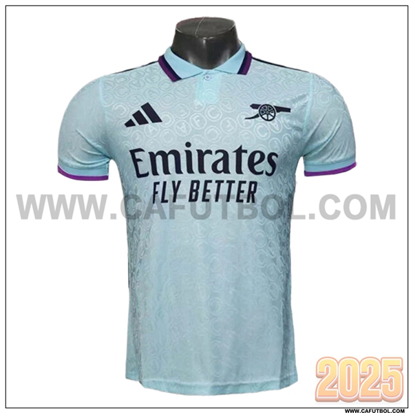 Camiseta Polo Arsenal Verde 2025 2026 -02