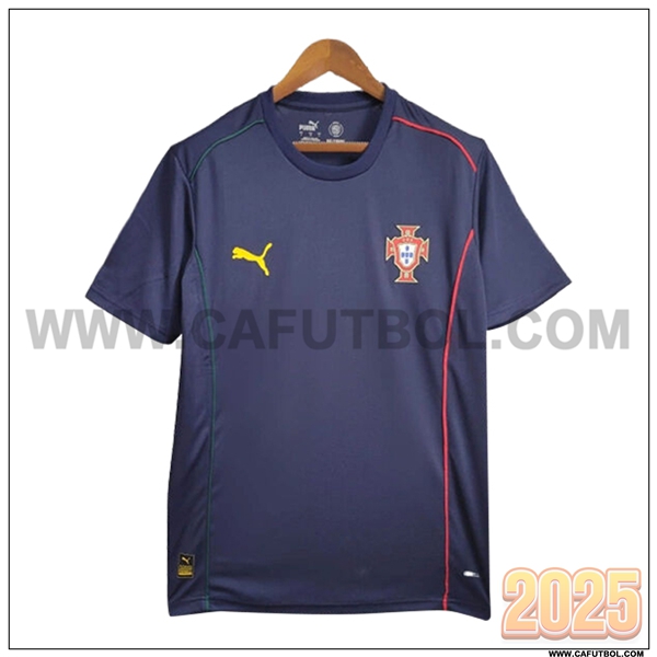 Camiseta Entrenamiento Portugal Azul Oscuro 2025 2026 -02
