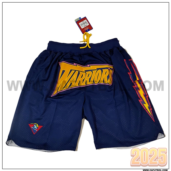 Cortos NBA Golden State Warriors 2025/26 Azul Oscuro