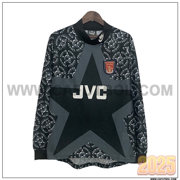 Camiseta de Portero Arsenal Retro Gris 1994/1995