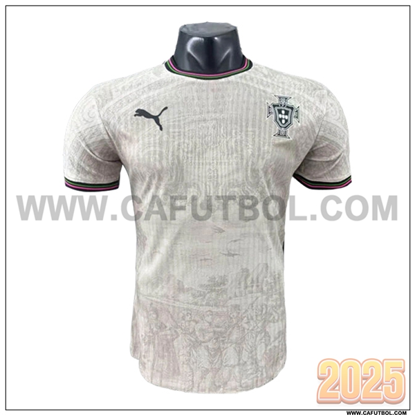 Camiseta Equipo de Portugal Blanco Edicion Especial 2025 2026