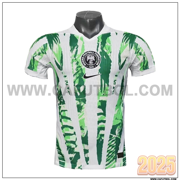 Camiseta Equipo de Nigeria Verde/Blanco Edicion Especial 2025 2026
