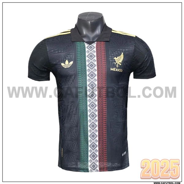Camiseta Equipo de Mexico Negro Edicion Especial 2025 2026