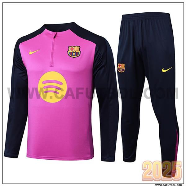 Chandal de Futbol FC Barcelona Violeta/Azul/Amarillo 2025 2026
