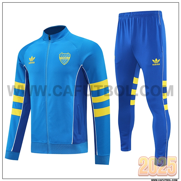 Chandal Chaquetas Futbol Boca Juniors Azul/Amarillo 2025 2026
