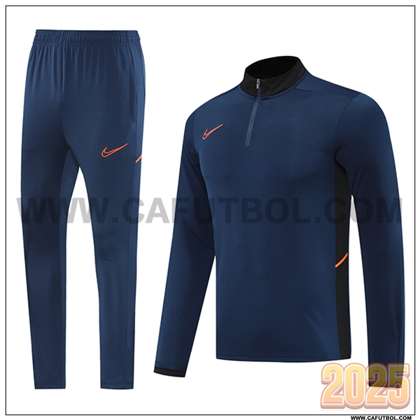 Chandal de Futbol Nike Azul Oscuro 2025 2026