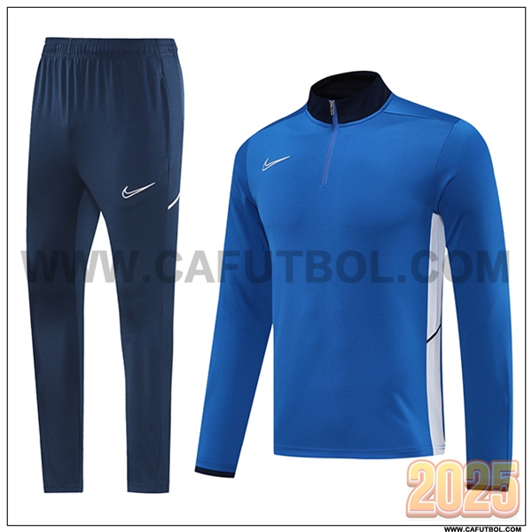Chandal de Futbol Nike Azul/Blanco 2025 2026