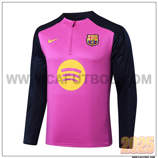 Sudadera De Entrenamiento FC Barcelona Violeta/Azul/Amarillo 2025 2026