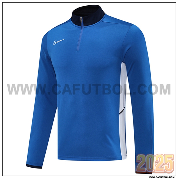 Sudadera De Entrenamiento Nike Azul/Blanco 2025 2026