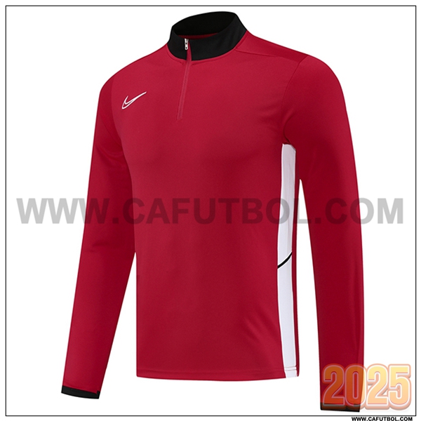 Sudadera De Entrenamiento Nike Rojo/Blanco/Negro 2025 2026