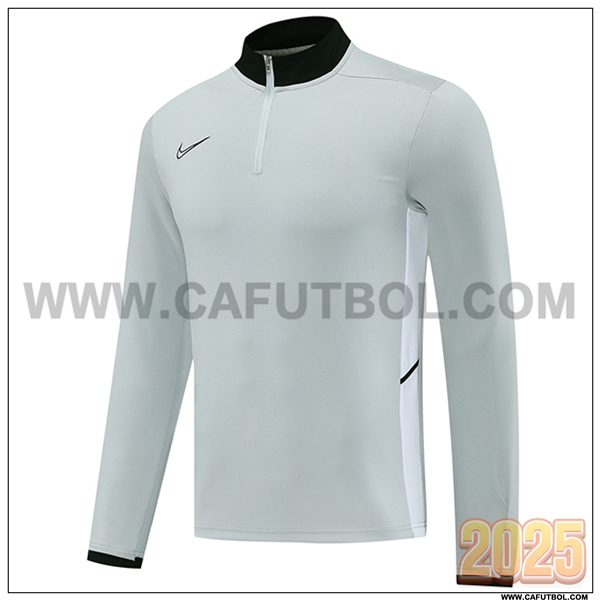 Sudadera De Entrenamiento Nike Gris/Negro 2025 2026