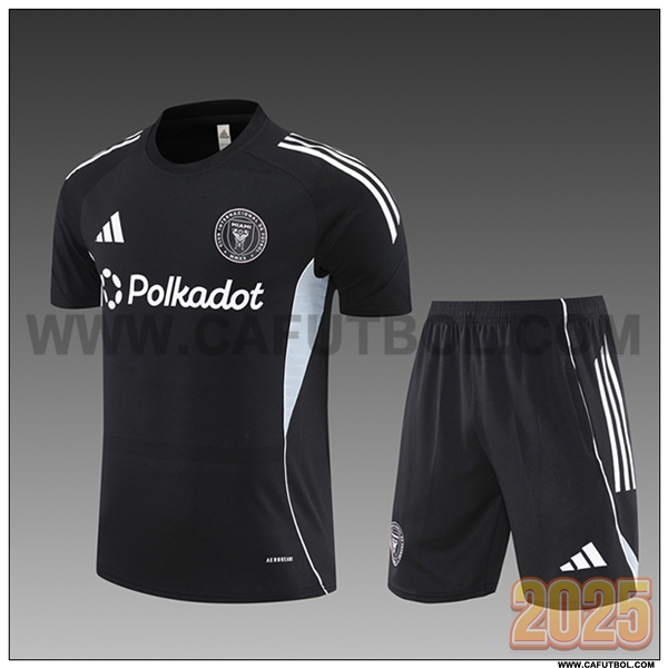 Camiseta Entrenamiento Inter Miami CF Ninos Negro 2025 2026
