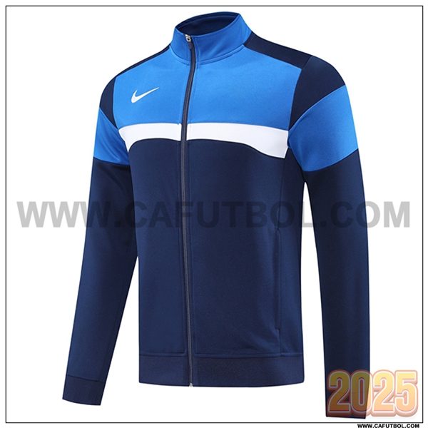 Chaquetas Futbol Nike Azul/Blanco 2025 2026