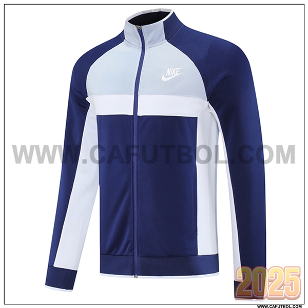 Chaquetas Futbol Nike Azul/Gris/Blanco 2025 2026