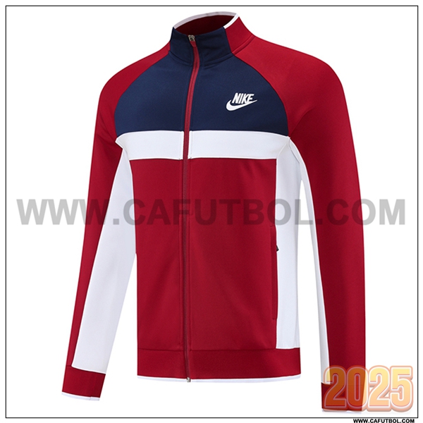 Chaquetas Futbol Nike Rojo/Blanco/Azul 2025 2026