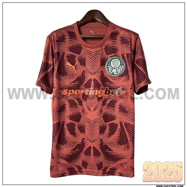 Camiseta de Portero Palmeiras Rojo 2025 2026