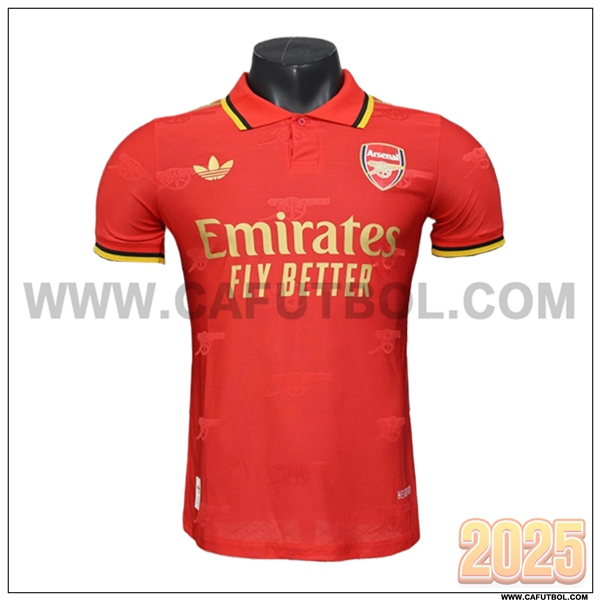 Camiseta Futbol Arsenal Rojo Edicion Especial 2025 2026