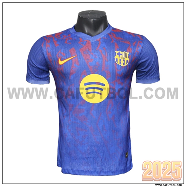 Camiseta Futbol FC Barcelona Azul marino Edicion Especial 2025 2026