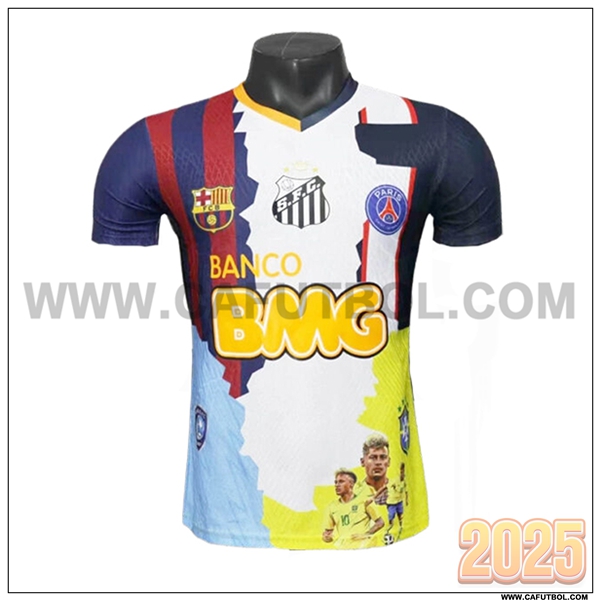 Camiseta Futbol Santos FC Blanco Edicion Especial 2025 2026