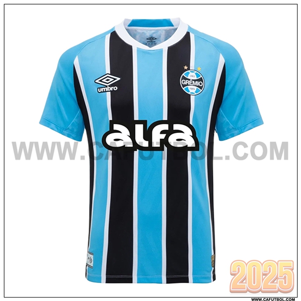 Nuevo Camiseta de Gremio Primera Negro/Azul Claro 2025 2026