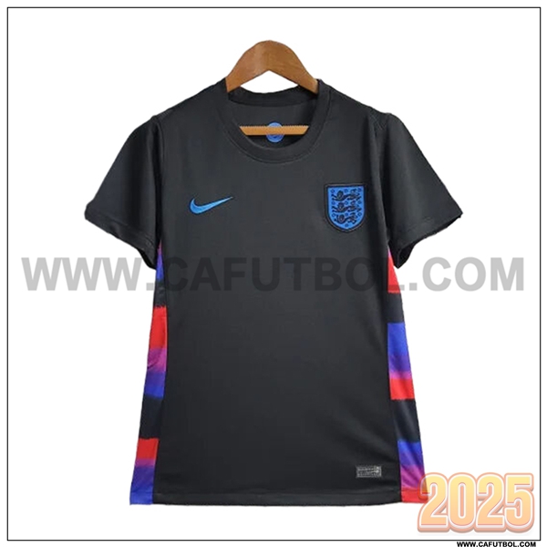 Nuevo Camiseta de Inglaterra Mujer Negro Edicion Especial 2025 2026