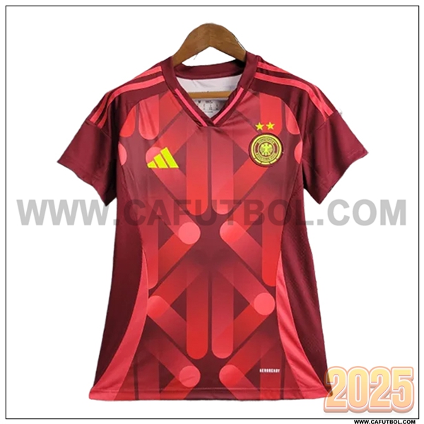 Nuevo Camiseta de Alemania Segunda Mujer Rojo 2025 2026