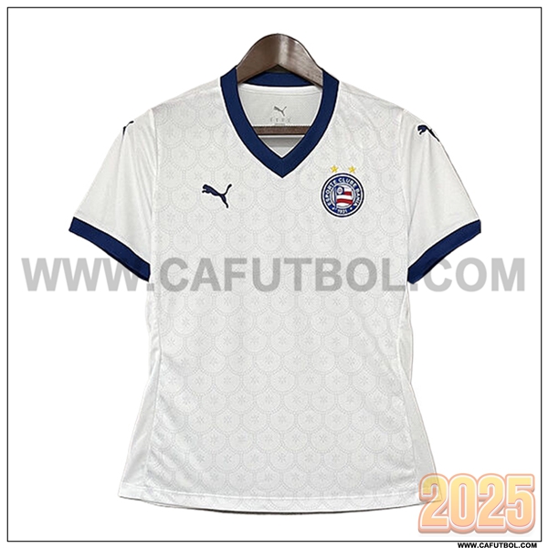Nuevo Camiseta de EC Bahia Primera Mujer Blanco 2025 2026