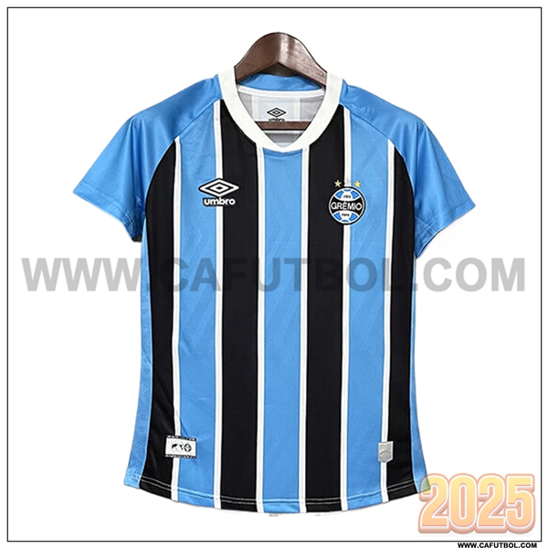 Nuevo Camiseta de Gremio Primera Mujer Negro/Azul 2025 2026