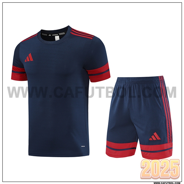 Camiseta Entrenamiento Adidas Azul/Rojo 2025 2026
