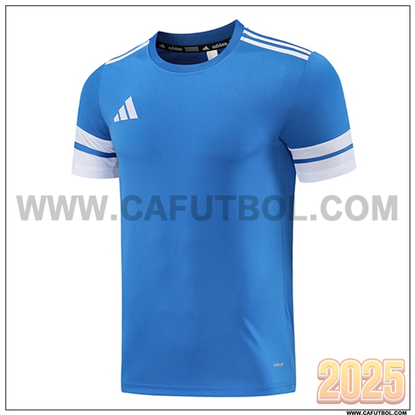Camiseta Entrenamiento Adidas Azul/Blanco 2025 2026