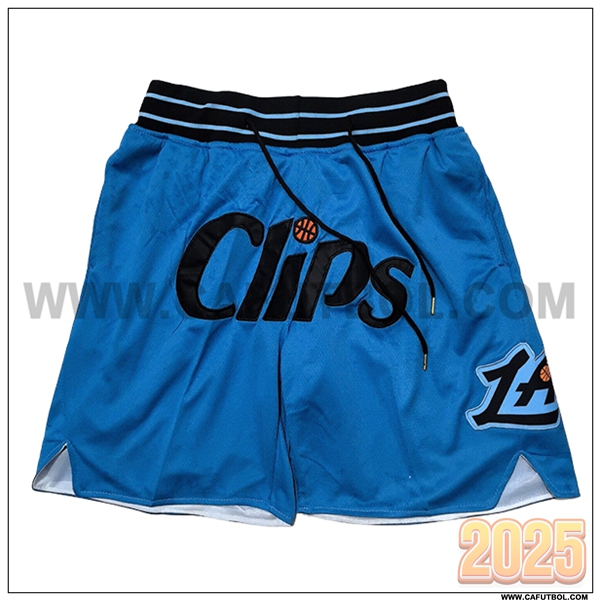 Cortos NBA Los Angeles Clippers 2025/26 Azul/Negro