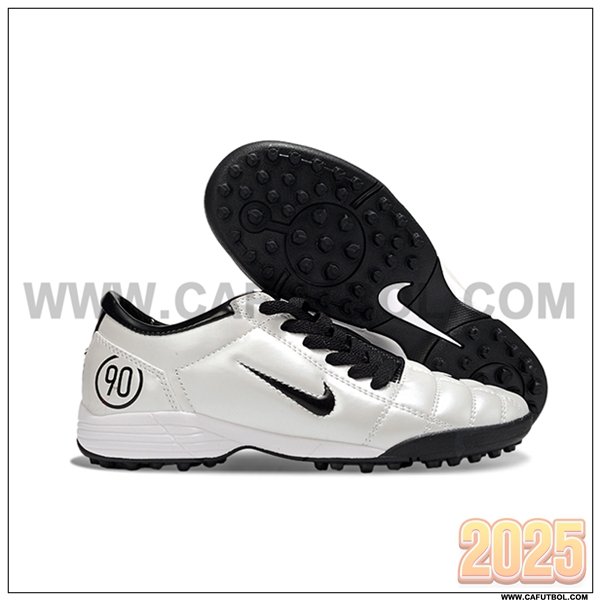 Nike Botas De Fútbol T90 TF Gris/Negro