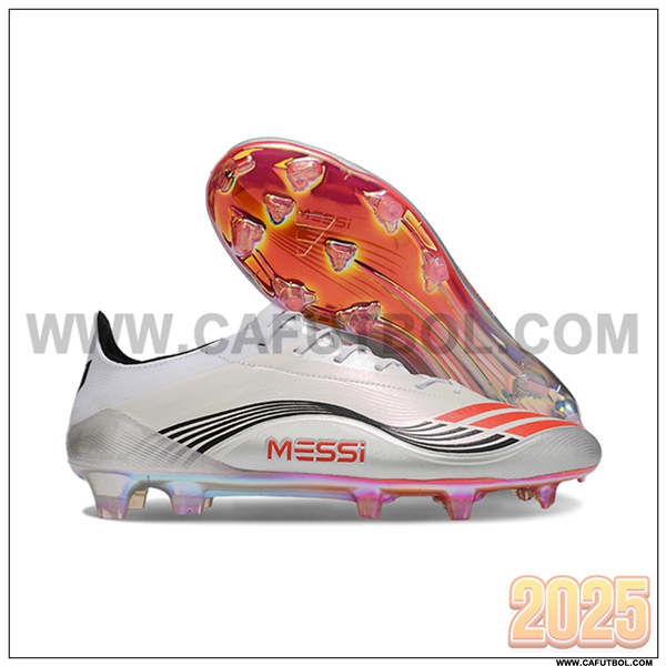 Adidas Botas De Fútbol 25 Predator Elite FG Blanco/Naranja/Negro