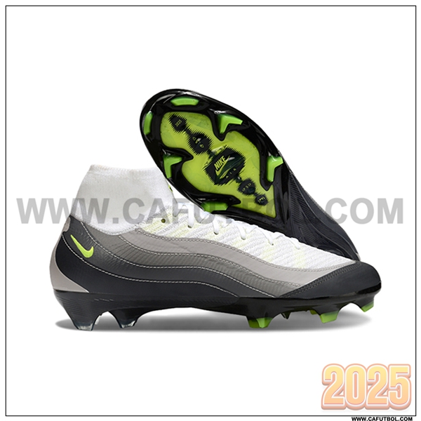 Nike Botas De Fútbol Air Zoom Mercurial Superfly IIX Elite FG Gris/Negro