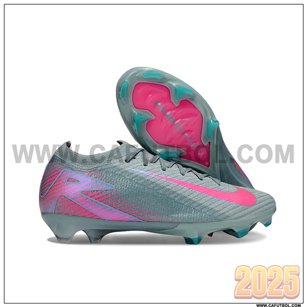 Nike Botas De Fútbol AIR Zoom Mercurial Vapor 16 Elite XXV FG Gris/Rosa