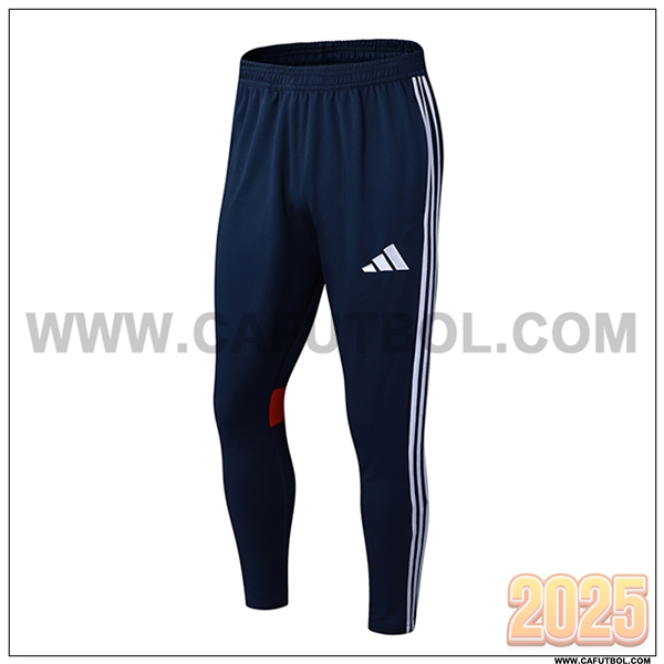 Pantalones Entrenamiento Adidas Azul/Blanco/Rojo 2025 2026