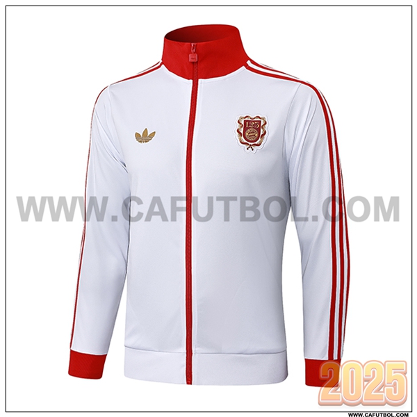 Chaquetas Futbol Bayern Munich Blanco/Rojo 2025 2026