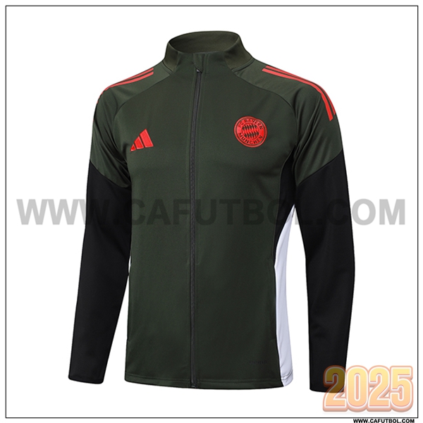 Chaquetas Futbol Bayern Munich Verde 2025 2026
