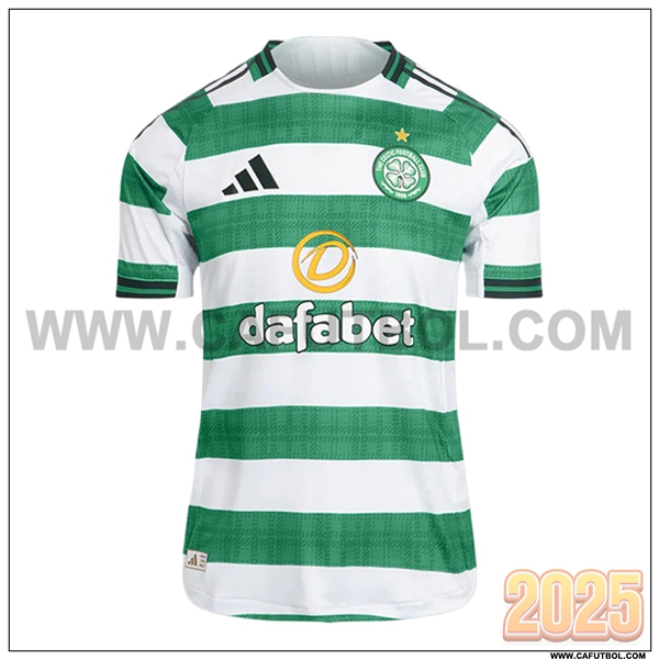 Nuevo Camiseta de Celtic FC Primera Blanco/Verde 2025 2026