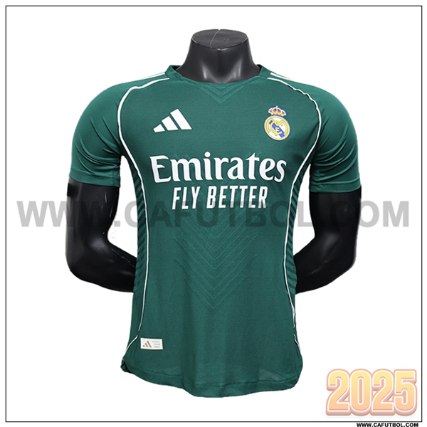 Camiseta Futbol Real Madrid Verde Edicion Especial 2025 2026