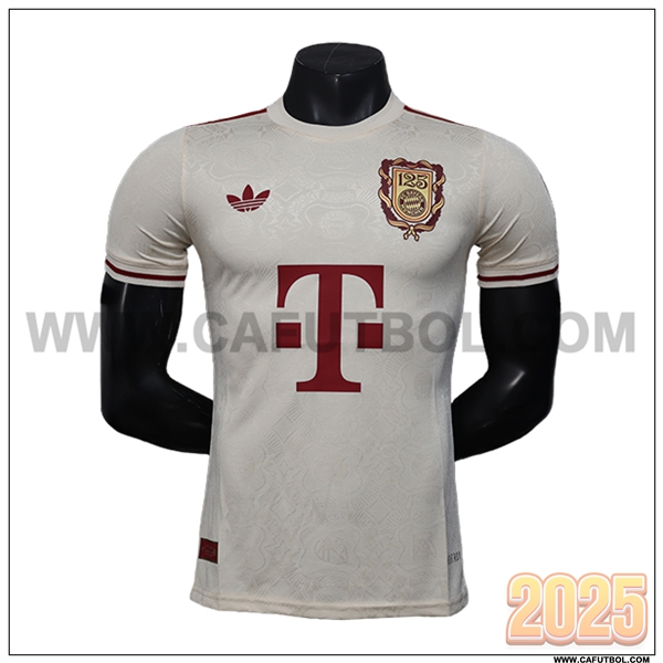 Camiseta Futbol Bayern Munich Blanco Edicion Especial 2025 2026
