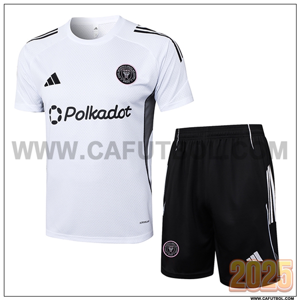 Camiseta Entrenamiento Inter Miami CF Blanco/Negro 2025 2026