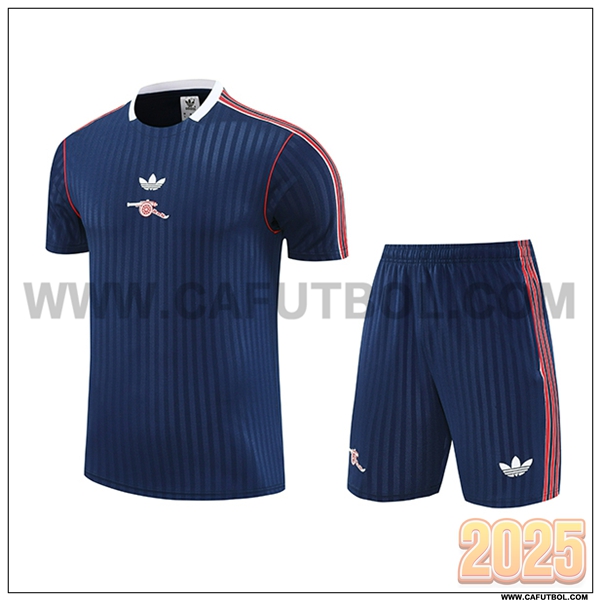 Camiseta Entrenamiento Arsenal Azul Oscuro 2025 2026