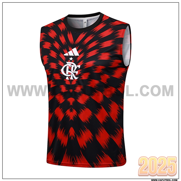 Chalecos De Futbol Flamengo Rojo/Negro 2025 2026