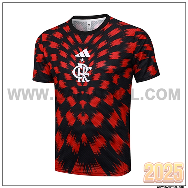 Camiseta Entrenamiento Flamengo Rojo/Negro 2025 2026